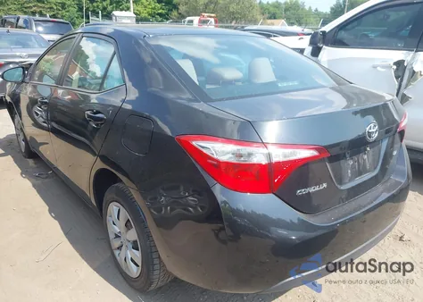 2016 Toyota Corolla Le from USA, damaged, VIN 2T1BURHE3GC677433